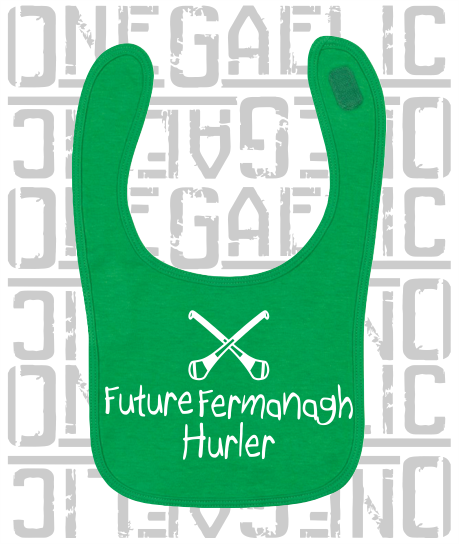 Future Fermanagh Hurler Baby Bib - Hurling