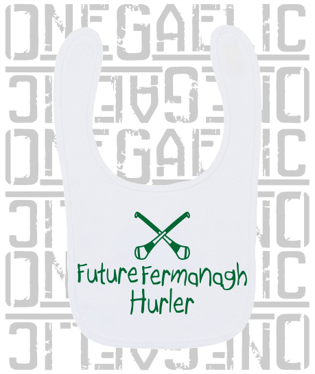 Future Fermanagh Hurler Baby Bib - Hurling