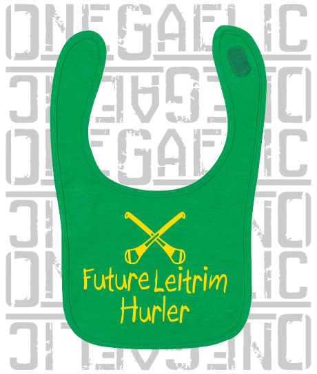 Future Leitrim Hurler Baby Bib - Hurling