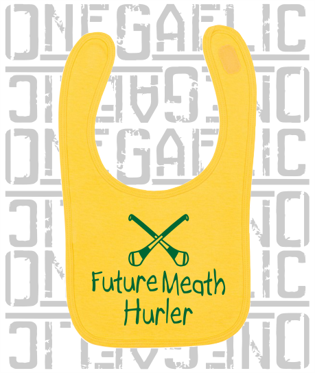 Future Meath Hurler Baby Bib - Hurling