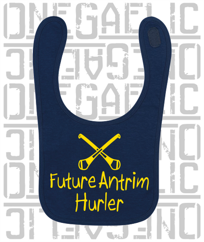 Future Antrim Hurler Baby Bib - Hurling