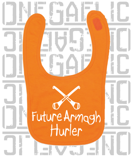 Future Armagh Hurler Baby Bib - Hurling