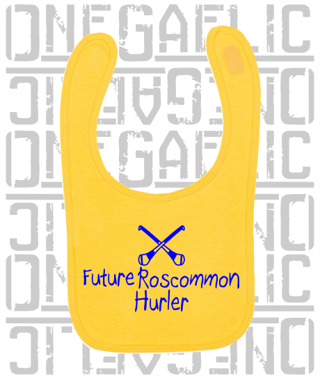 Future Roscommon Hurler Baby Bib - Hurling