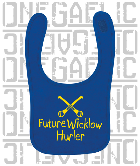 Future Wicklow Hurler Baby Bib - Hurling