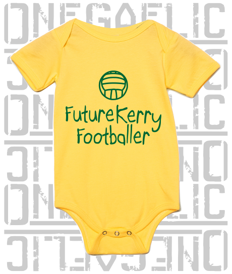 Future Kerry Footballer Baby Bodysuit - Gaelic Football