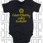 Future Kilkenny Ladies Footballer Baby Bodysuit - Ladies Gaelic Football