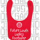 Future Louth Ladies Footballer Baby Bib - Ladies Gaelic Football