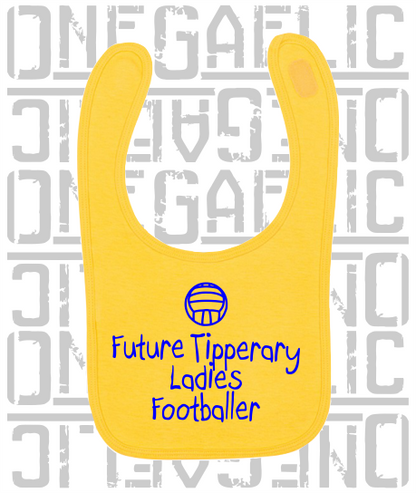 Future Tipperary Ladies Footballer Baby Bib - Ladies Gaelic Football
