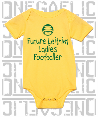 Future Leitrim Ladies Footballer Baby Bodysuit - Ladies Gaelic Football