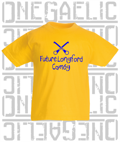 Future Longford Camóg Baby/Toddler/Kids T-Shirt - Camogie