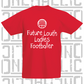Future Louth Ladies Footballer Baby/Toddler/Kids T-Shirt - LG Football