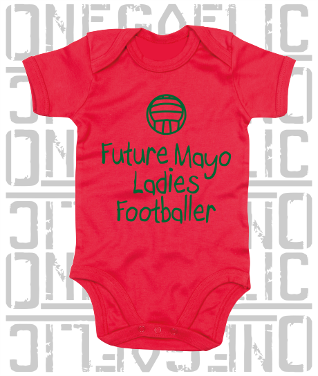 Future Mayo Ladies Footballer Baby Bodysuit - Ladies Gaelic Football