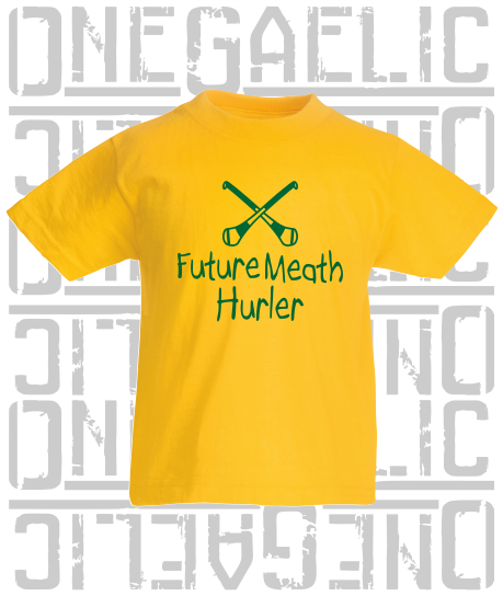 Future Meath  Hurler Baby/Toddler/Kids T-Shirt - Hurling