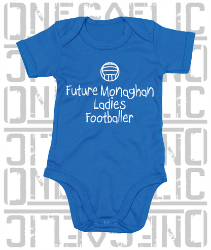 Future Monaghan Ladies Footballer Baby Bodysuit - Ladies Gaelic Football