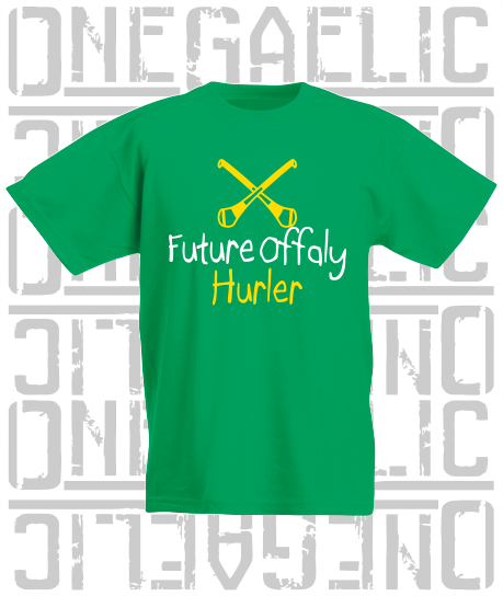 Future Offaly Hurler Baby/Toddler/Kids T-Shirt - Hurling