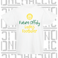Future Offaly Ladies Footballer Baby/Toddler/Kids T-Shirt - LG Football