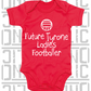 Future Tyrone Ladies Footballer Baby Bodysuit - Ladies Gaelic Football