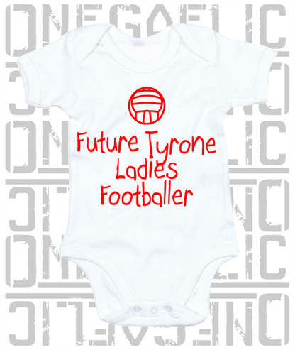 Future Tyrone Ladies Footballer Baby Bodysuit - Ladies Gaelic Football