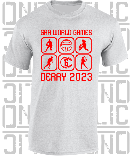 GAA World Games 2023 T-Shirt - Adult