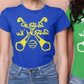 Gurls Wi' Hurls - Camogie - Ladies Skinny-Fit T-Shirt
