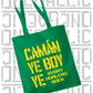 Camán Ye Boy Ye - Hurling Tote Bag - All Irish Counties Available