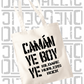 Camán Ye Boy Ye - Hurling Tote Bag - All Irish Counties Available