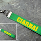 County Colours Gaelic Games Wristlet/Keyring/Keyfob - GAA - Hurling, Camogie, Football, Ladies Football & Handball. Wrist Lanyard.