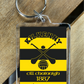 Gaelic Games ( IRL) County Colours Plastic Keyring - All Irish Counties Available. Hurling Camogie Gaelic Football Ladies Gaelic Football