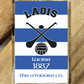 Gaelic Games (GAA) County Colours Plastic Fridge Magnet - All Irish Counties Available. Hurling Camogie Gaelic Football Ladies Gaelic Football
