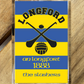 Gaelic Games (GAA) County Colours Plastic Fridge Magnet - All Irish Counties Available. Hurling Camogie Gaelic Football Ladies Gaelic Football