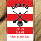 Gaelic Games (GAA) County Colours Plastic Fridge Magnet - All Irish Counties Available. Hurling Camogie Gaelic Football Ladies Gaelic Football