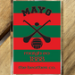 Gaelic Games (GAA) County Colours Plastic Fridge Magnet - All Irish Counties Available. Hurling Camogie Gaelic Football Ladies Gaelic Football