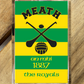 Gaelic Games (GAA) County Colours Plastic Fridge Magnet - All Irish Counties Available. Hurling Camogie Gaelic Football Ladies Gaelic Football