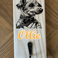 Personalised Dog Lead Holder/Hook - Your County or Club colours (made from reclaimed pallet wood)