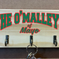 Personalised Family Name and County/Club Key Holder/Hooks (made from reclaimed pallet wood)