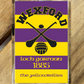 Gaelic Games (GAA) County Colours Plastic Fridge Magnet - All Irish Counties Available. Hurling Camogie Gaelic Football Ladies Gaelic Football
