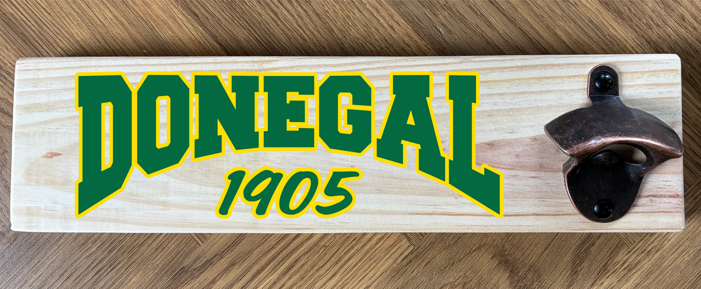 County/Club Wooden Wall Mounted Bottle Opener (made from reclaimed pallet wood) Gaelic Games