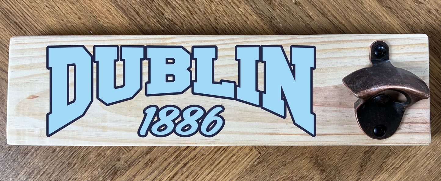 County/Club Wooden Wall Mounted Bottle Opener (made from reclaimed pallet wood) Gaelic Games