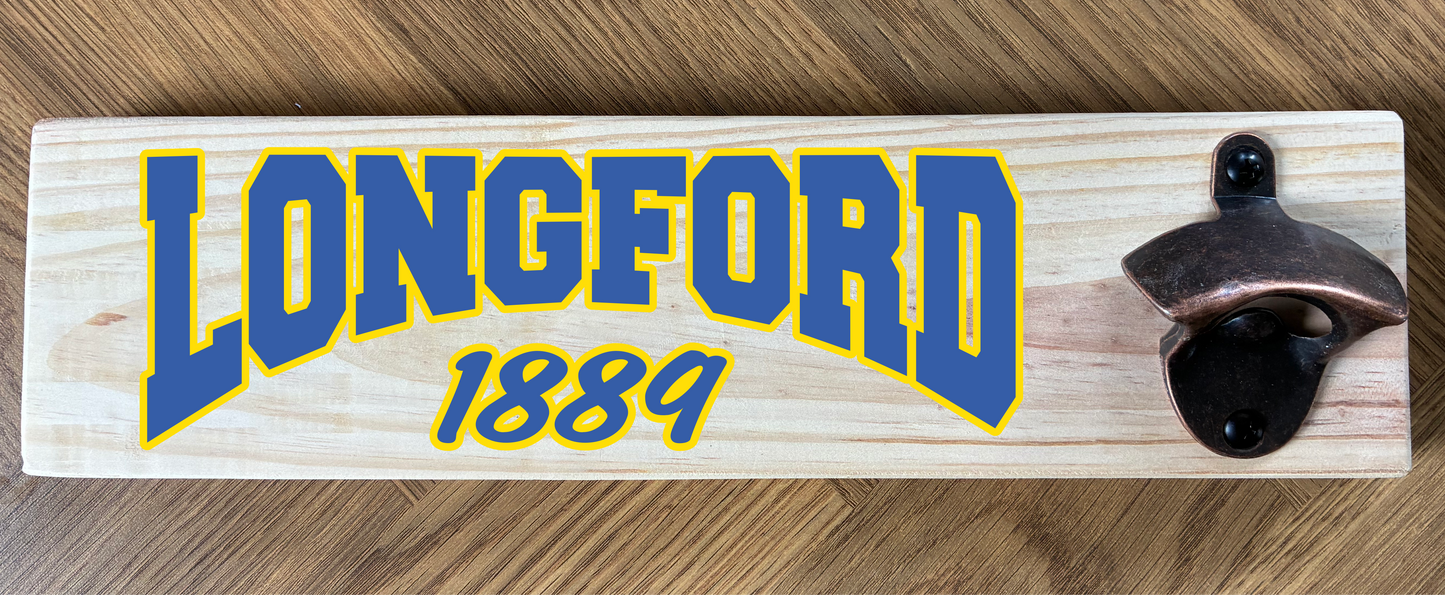 County/Club Wooden Wall Mounted Bottle Opener (made from reclaimed pallet wood) Gaelic Games