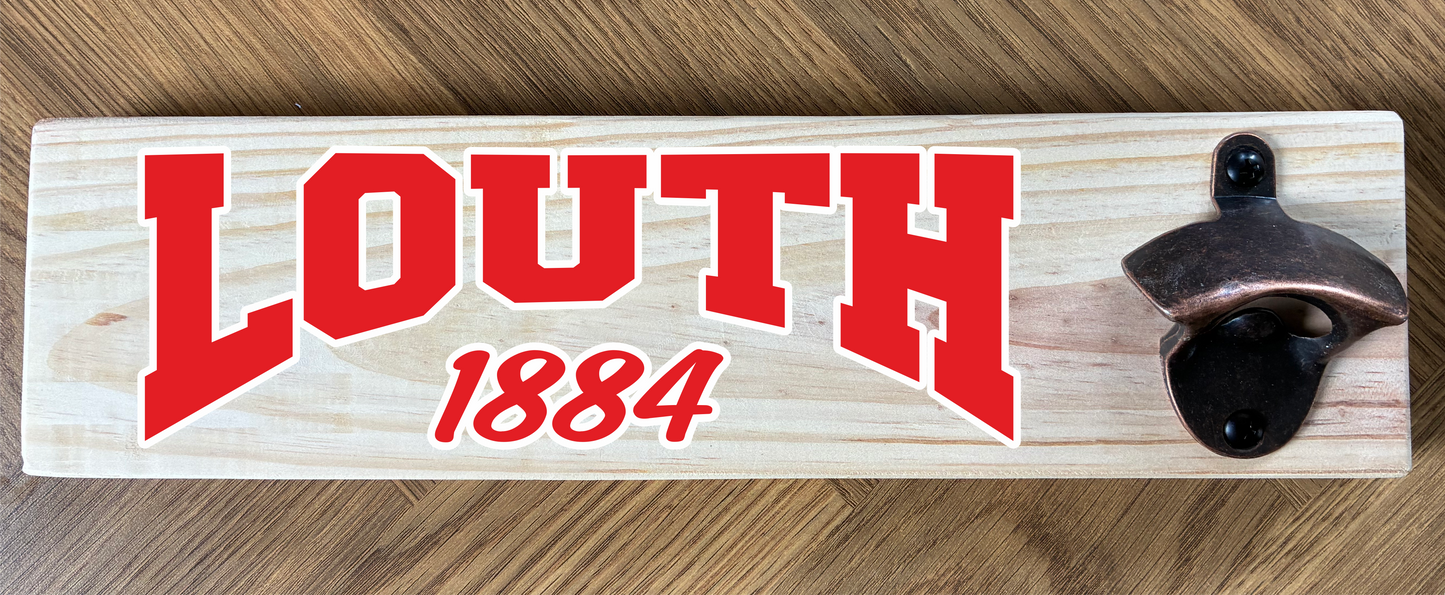 County/Club Wooden Wall Mounted Bottle Opener (made from reclaimed pallet wood) Gaelic Games