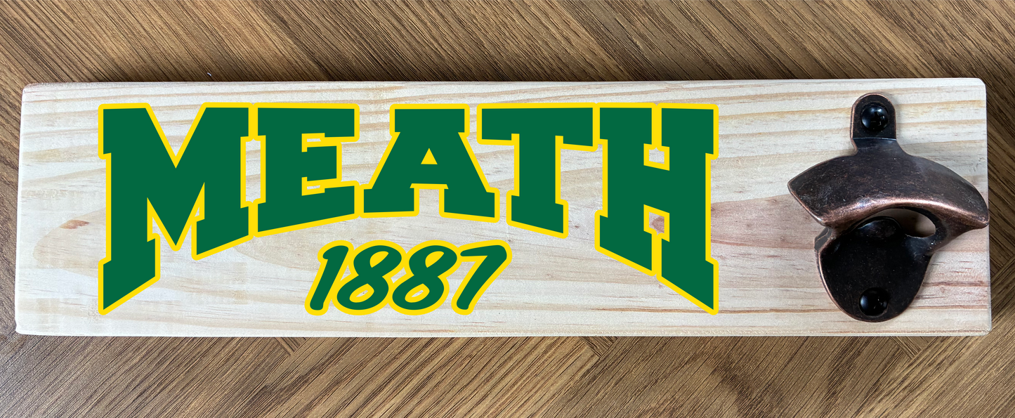 County/Club Wooden Wall Mounted Bottle Opener (made from reclaimed pallet wood) Gaelic Games