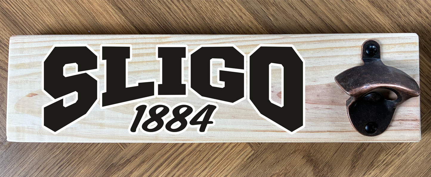 County/Club Wooden Wall Mounted Bottle Opener (made from reclaimed pallet wood) Gaelic Games