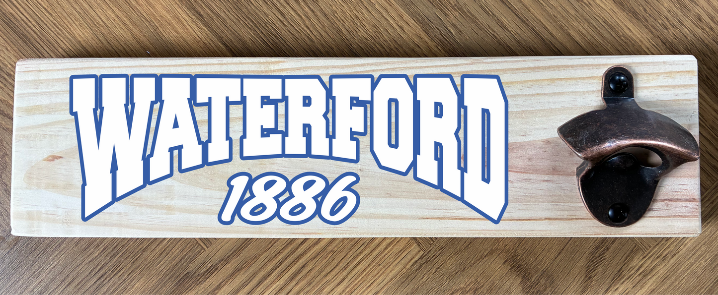 County/Club Wooden Wall Mounted Bottle Opener (made from reclaimed pallet wood) Gaelic Games