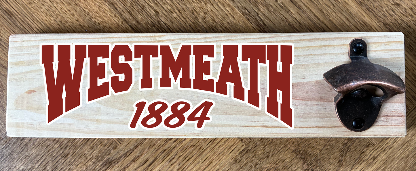 County/Club Wooden Wall Mounted Bottle Opener (made from reclaimed pallet wood) Gaelic Games