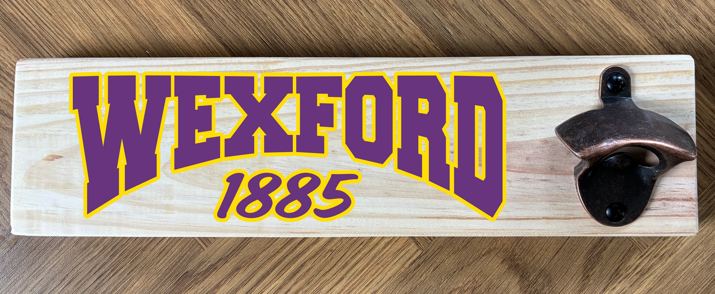 County/Club Wooden Wall Mounted Bottle Opener (made from reclaimed pallet wood) Gaelic Games