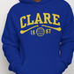 Clare Gaelic Games Hoodie - Adult - Hurling, Camogie, Football, Ladies Football