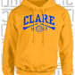 Clare Gaelic Games Hoodie - Adult - Hurling, Camogie, Football, Ladies Football
