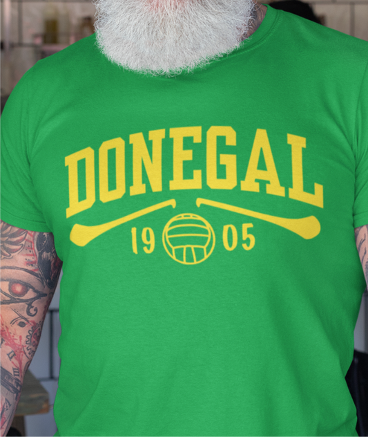 Donegal Gaelic Games T-Shirt - Adult - Hurling, Camogie, Football, Ladies Football