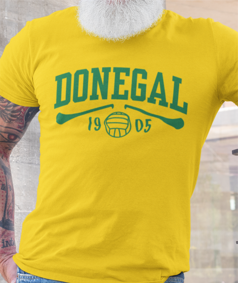 Donegal Gaelic Games T-Shirt - Adult - Hurling, Camogie, Football, Ladies Football