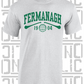 Fermanagh Gaelic Games T-Shirt - Adult - Hurling, Camogie, Football, Ladies Football